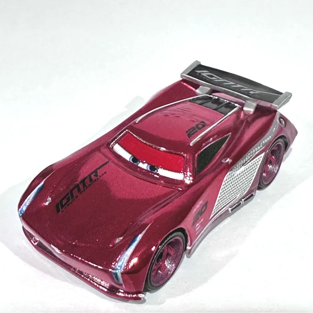 Disney Cars 3 Racing Red Jackson Storm Metallic Die-cast
